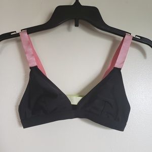 Black & Pastel Sports Bra